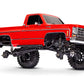Traxxas TRX-4 1/10 High Trail Edition RC Crawler w/1979 Chevy K10 Truck Body (Red) &/TQi 2.4GHz Radio