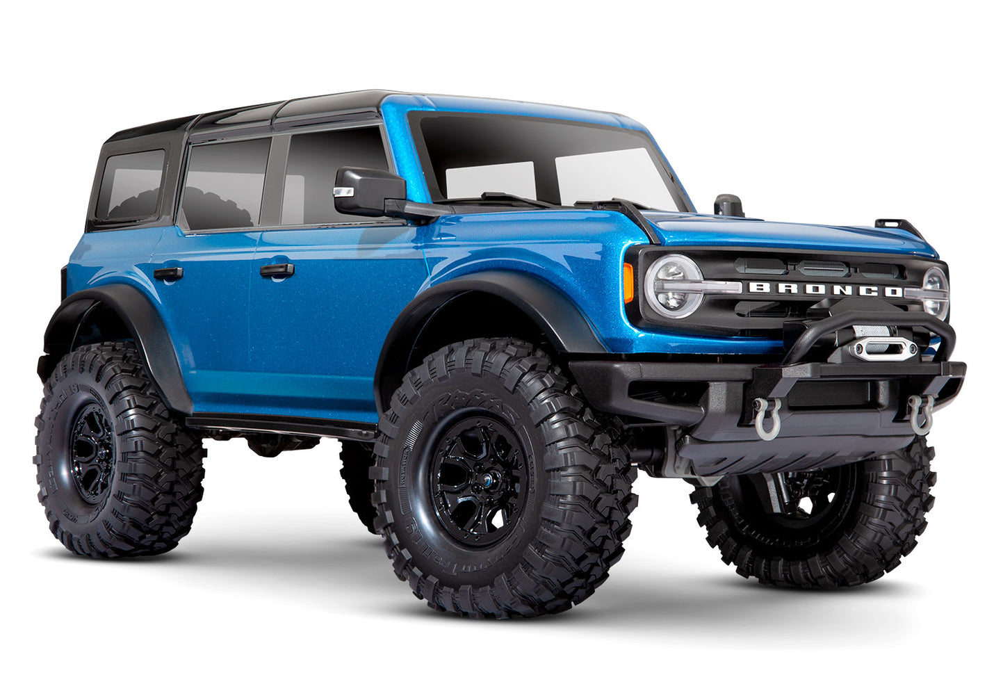 Traxxas TRX-4 1/10 Trail Crawler Truck w/2021 Ford Bronco Body 92076-4VBLU