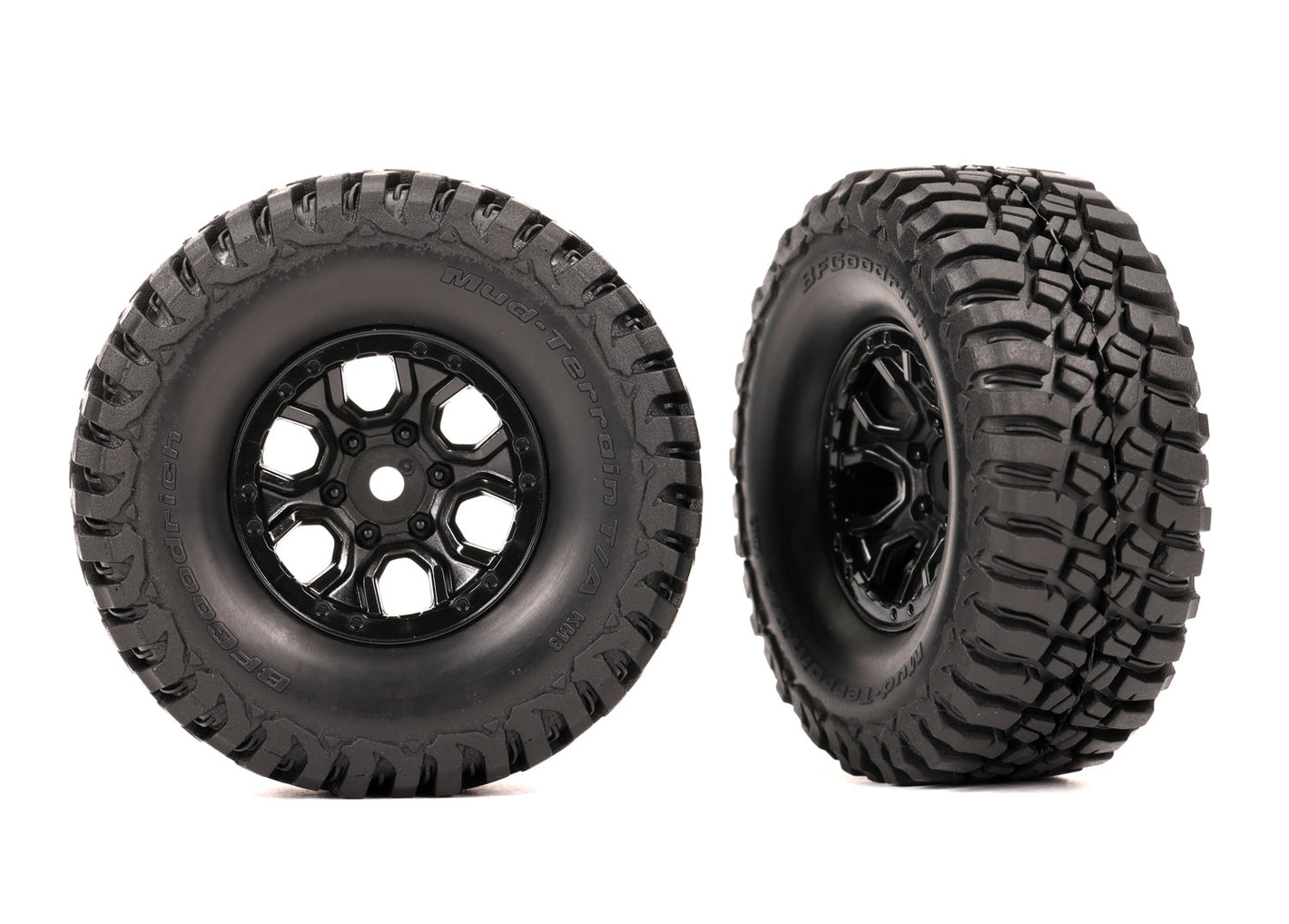 Traxxas Tires & wheels, assembled 9774