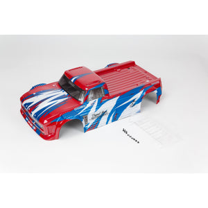 Infraction 4X4 Mega Pre-Painted Body (Red/Blue)