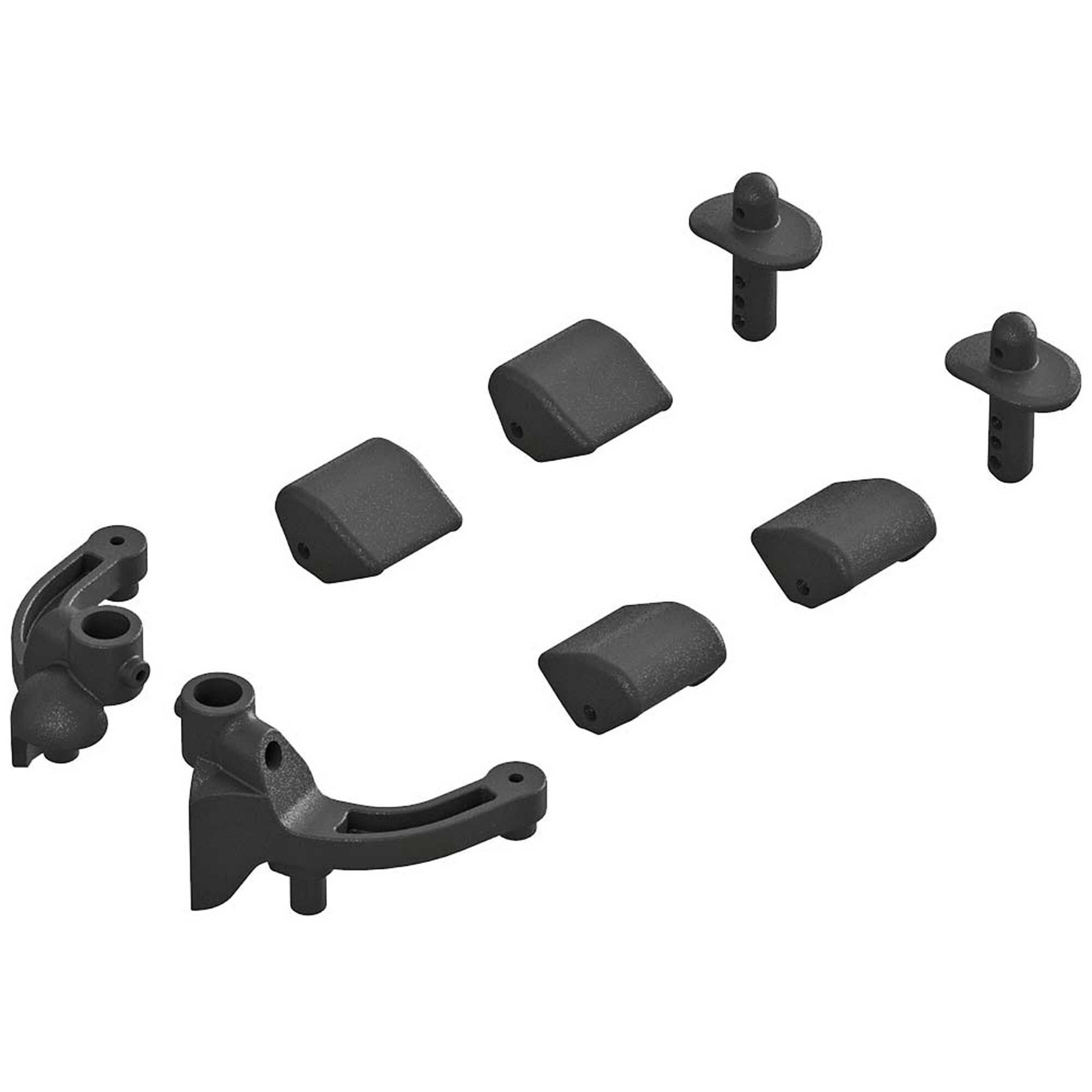 Arrma AR320458 Body Mount Set Front TYPHON 4x4 ARAC3496