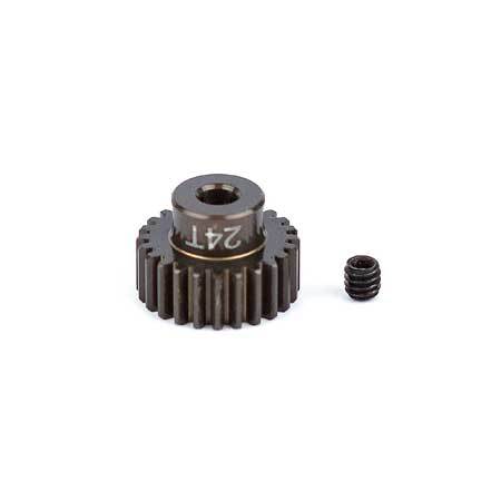 Team Associated FT Aluminum Pinion Gear, 24T 48P, 1/8" shaft ASC1342