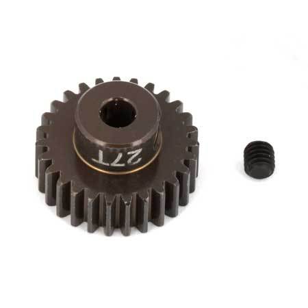 Team Associated ASC1345 FT Aluminum Pinion Gear, 27T 48P, 1/8" shaft