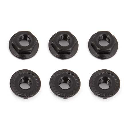 Team Associated ASC91738 M4 Serrated Nuts