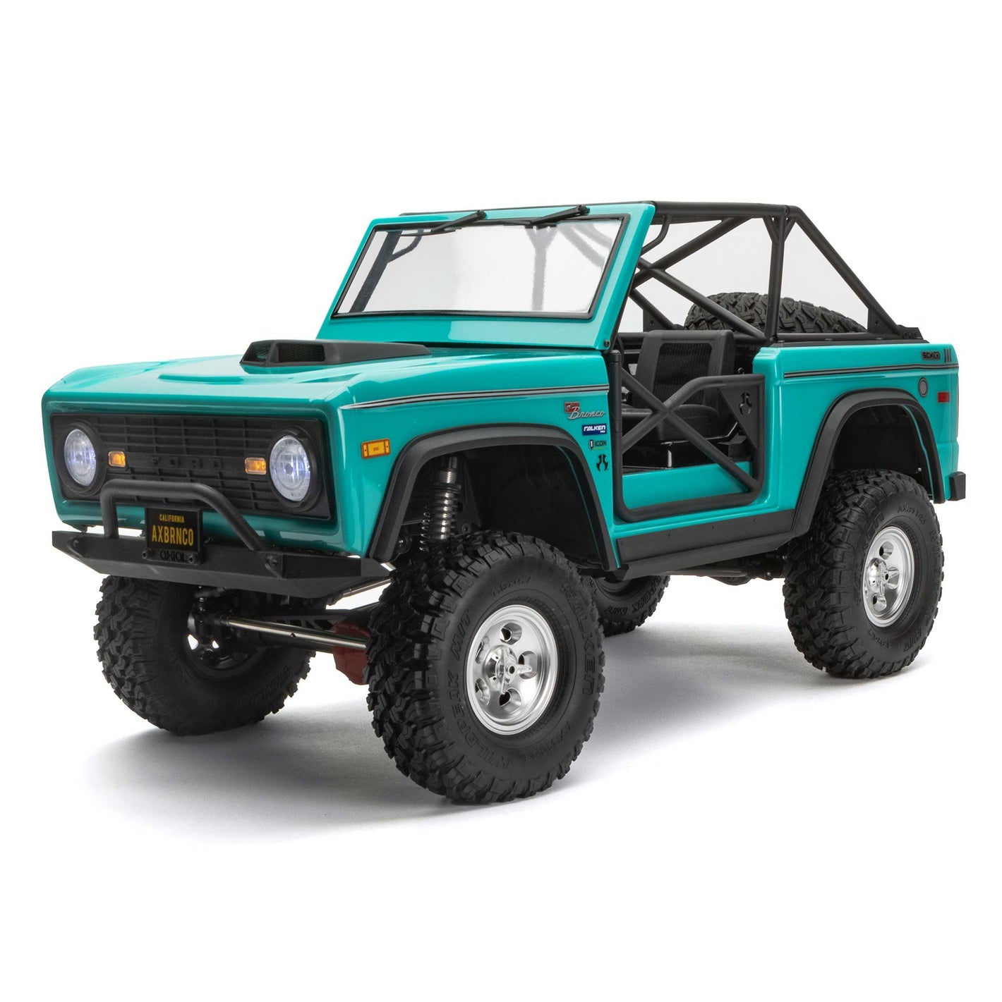 Axial 1/10 SCX10 III Early Ford Bronco 4WD RTR, Turquoise Blue AXI03014T1