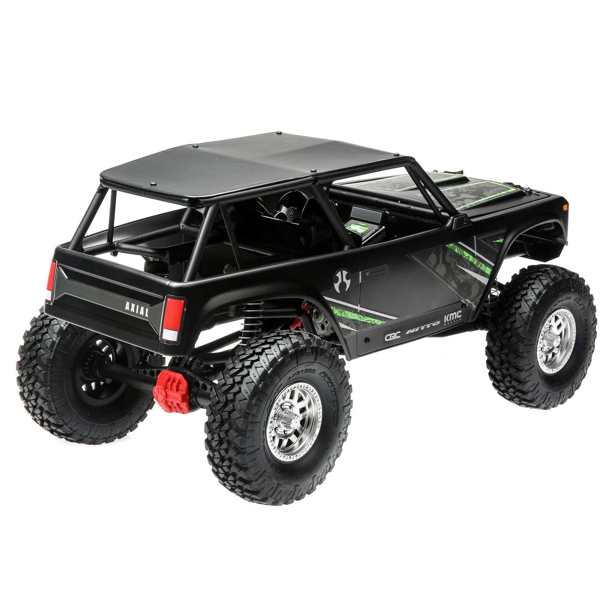 Axial 1/10 Wraith 1.9 4WD Rock Crawler Brushed RTR, Black AXI90074T2