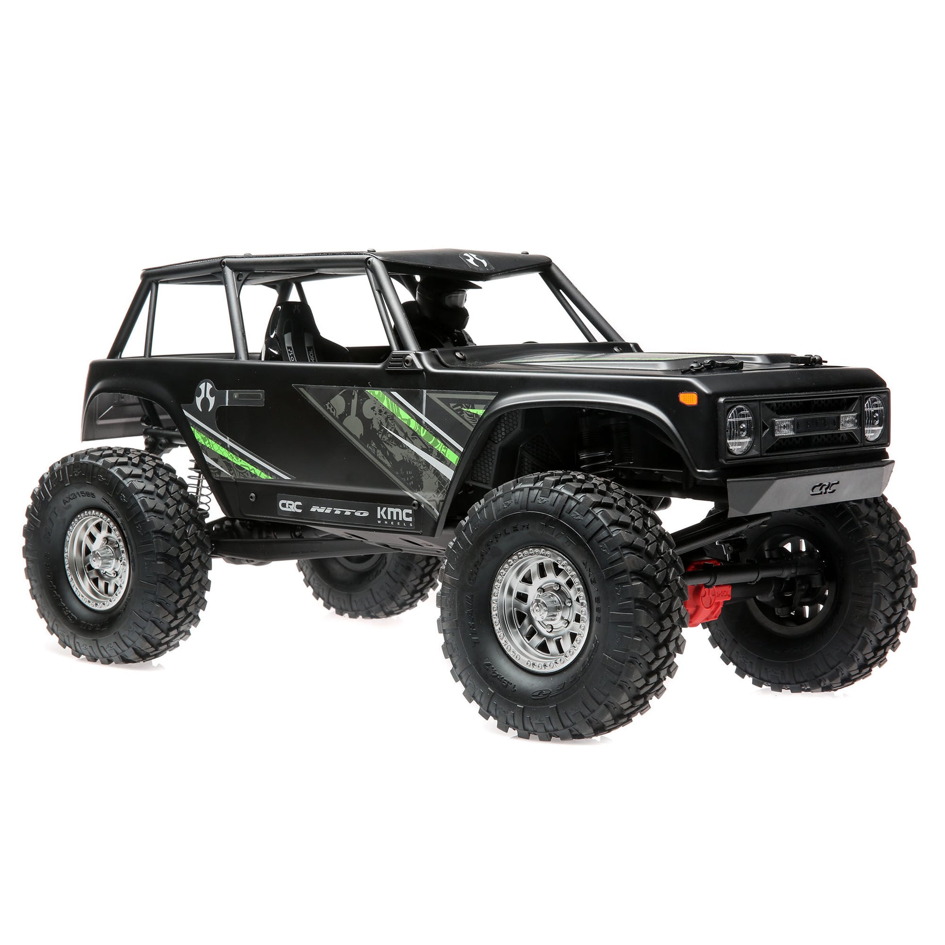 Axial 1/10 Wraith 1.9 4WD Rock Crawler Brushed RTR, Black AXI90074T2