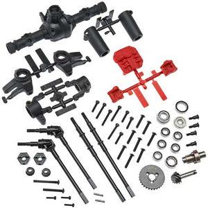 Axial AR44 Locked Axle Set Front/Rear Complete AXIC1438