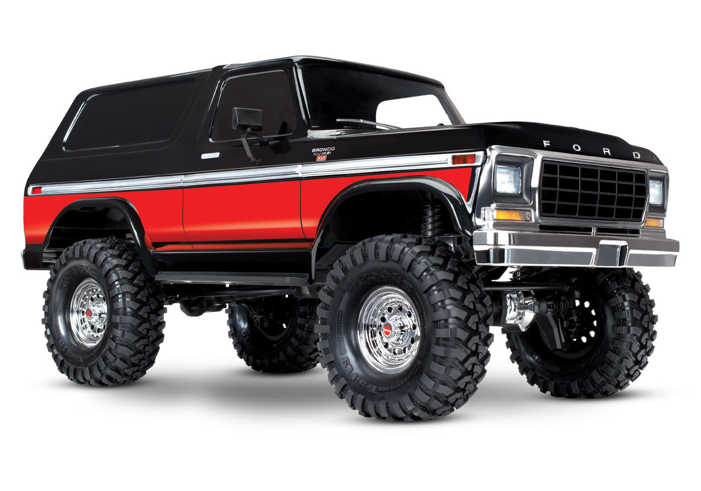 Traxxas TRX-4 1/10 Trail Crawler Truck w/'79 Bronco Ranger XLT Body 82046-4RED