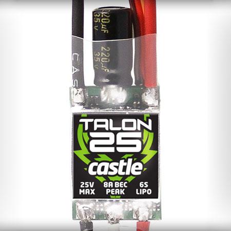 Talon 25-Amp 25V ESC w/8-Amp BEC