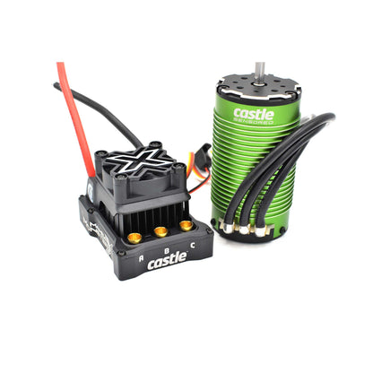 Castle Creations 1/6 Mamba Monster X Brushless ESC / 1717-1650Kv Sensored Motor Combo CSE010016502