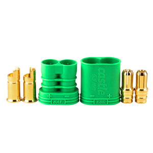 Castle Creations Connector: 6.5mm Polarized Bullet Device and Battery Set CSE011005300