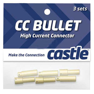 Castle Creations CSECCBUL43 4mm Bullet Connectors