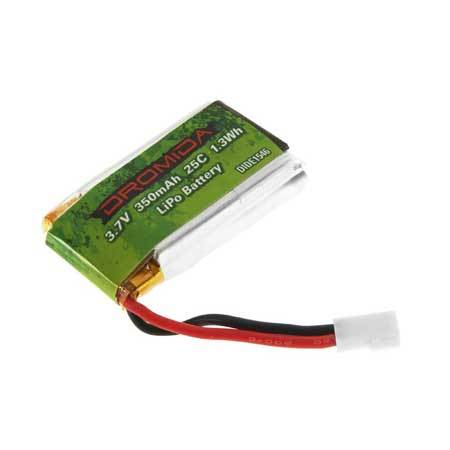 LiPo 1S 3.7V 350mAh Battery Verso Quadcopter DIDE1547 Dromida