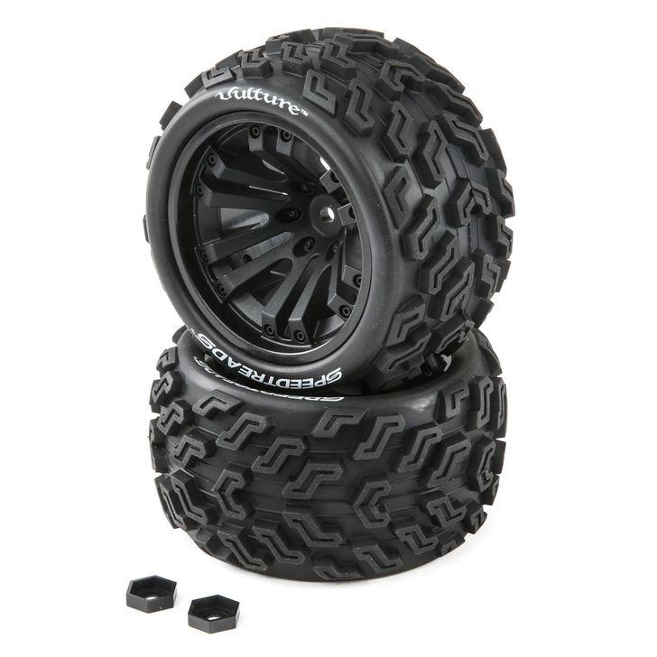 DuraTrax SPEEDTREADS Vulture 1/10 ST/MT Tires MNTD (2) DTXC2901