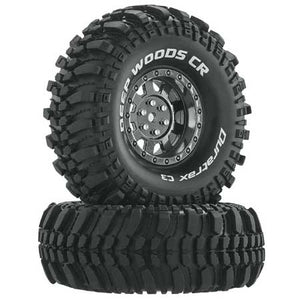 Deep Woods CR C3 Mntd 1.9" Crawler Blk/Chr (2)