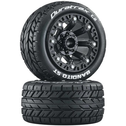 DuraTrax Bandito ST 2.2 Tires, Black (2) DTXC5105