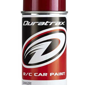 DuraTrax Polycarb Spray Metallic Red 4.5 oz DTXR4264
