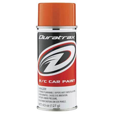 DuraTrax  Polycarb  Spray Candy Orange 4.5oz DTXR4296