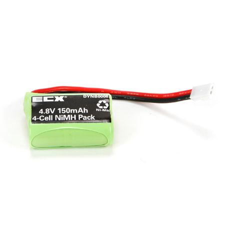 Dynamite 4.8V 150mAH 1/3AAA NiMH 4C Flat:1/24 Temper DYNB0008