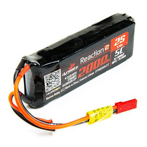 Dynamite Reaction2 7.4V 2000mAh 2S 5CLiPo RxPck:XXL-2 DYNB2020JST