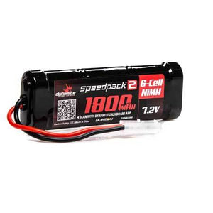 Dynamite SPEEDPACK2 7.2V 1800MAH 6 CELL NiMH, FLAT TAM DYNB2050