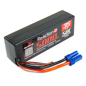 Dynamite Reaction2 11.1V 5000mAh 3S 50C LiPo,Hardcase: EC5 DYNB5035H5