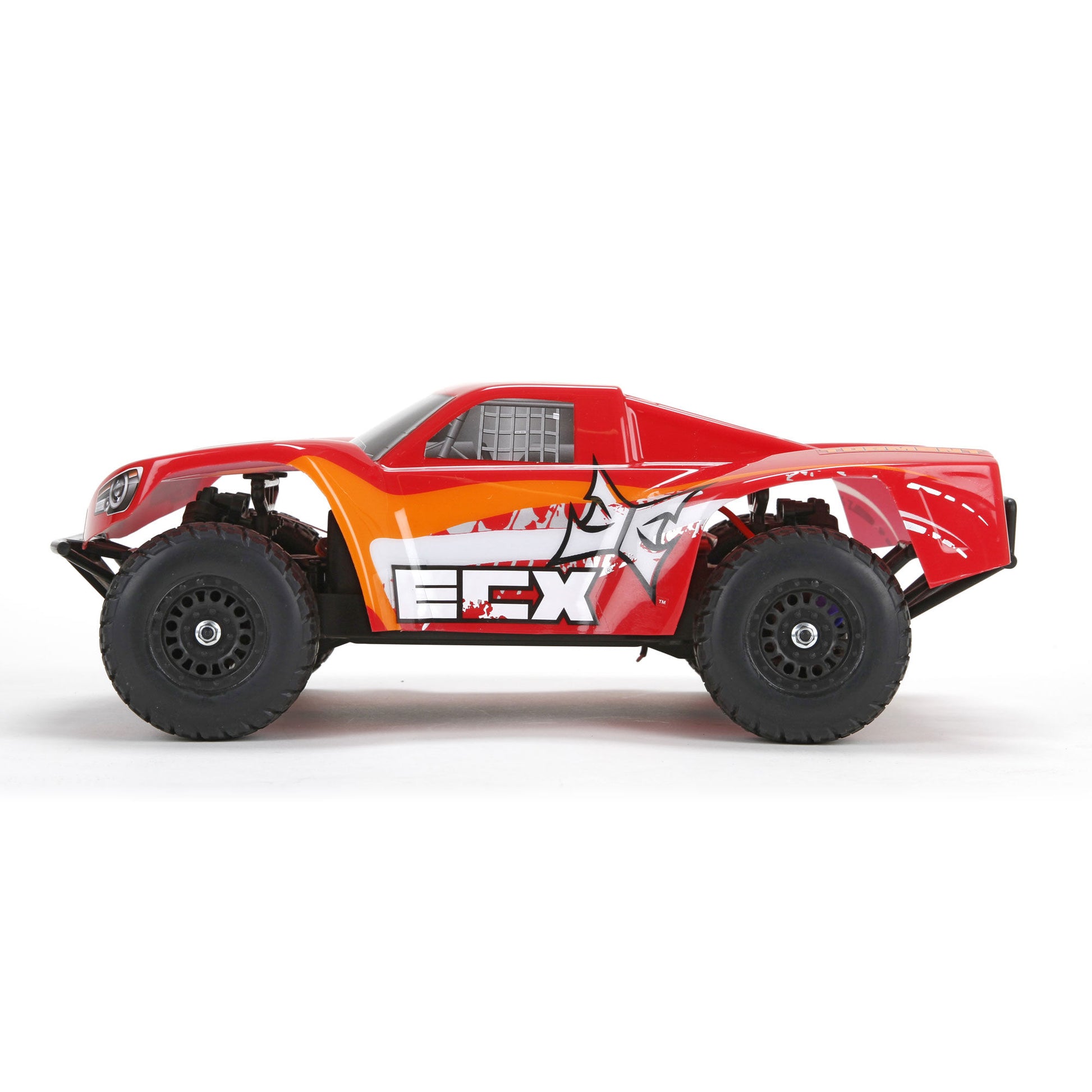 *DISCONTINUED* 1/18 Torment 4WD SCT RTR, Red/Orange ECX01001T2