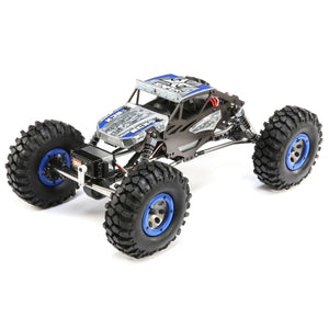 *DISCONTINUED* 1/18 Temper 4WD Gen 2 Brushed RTR, Blue ECX01015T2