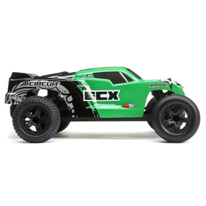 *DISCONTINUED* 1/10 Circuit 2WD Stadium Truck Brushed RTR, Green, ECX03430T2