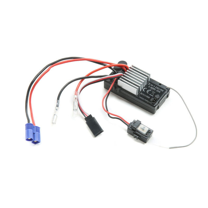 ECX Rock Crawling ESC/RX 2.4ghz, WP V4	ECX11008