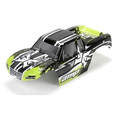 ECX Body, Black/Green: 1:10 AMP MT ECX230017