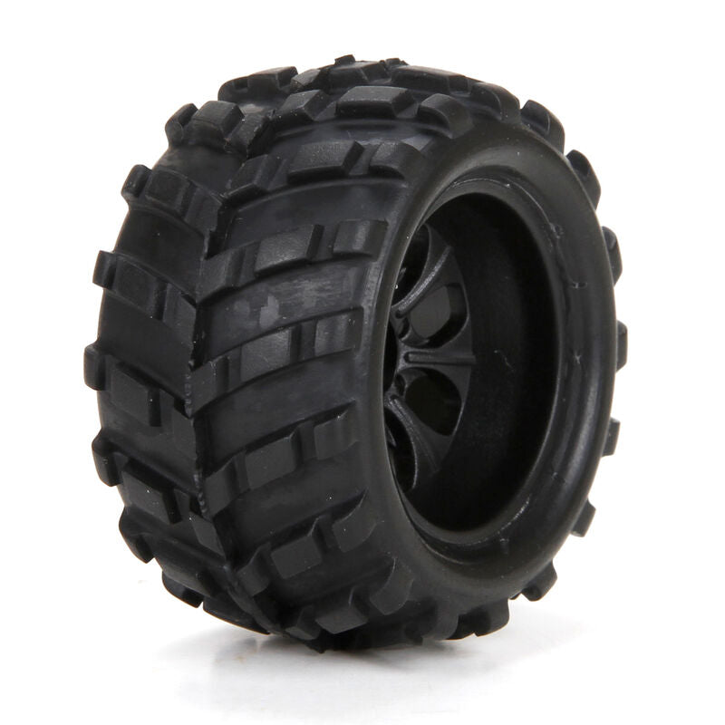 Front/Rear Premount Tire:(2) 1:24 4WD Ruckus