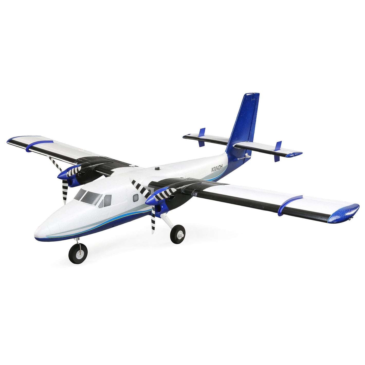 Twin Otter 1.2m BNF Basic with AS3X and SAFE, includes Floats