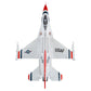 E-flite F-16 Thunderbirds 70mm EDF Jet BNF Basic with AS3X and SAFE Select, 815mm EFL78500