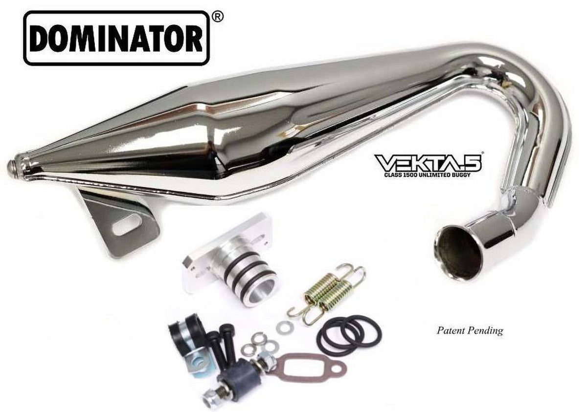 DDM Dominator Tuned Pipe for Kraken Vekta.5 Buggy (SKU: FD770)