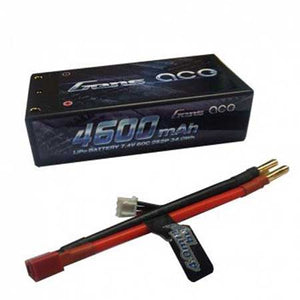 4600mAh 7.4V 60C 2S2P Lipo Battery Shorty Pack 29# GEA46002S60D Gens Ace