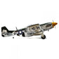 Hangar 9 P-51D Mustang 20cc ARF, 69.5" HAN2820