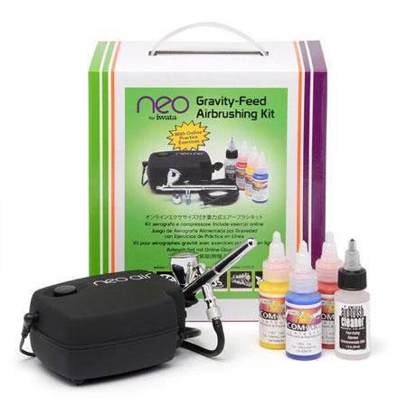 CN Gravity Feed Airbrush Set