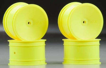 J Concepts Mono - B4.1/B44.1/RB5 - 12mm Hex Rear Wheel (Yellow) - 4pc JCO3348Y