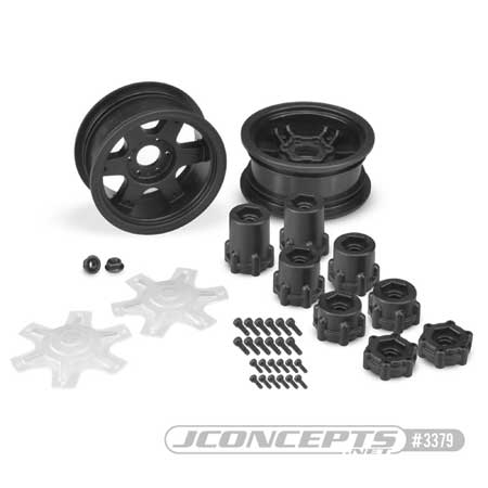 J Concepts JCO3379B Dragon - 2.6" mega truck wheel