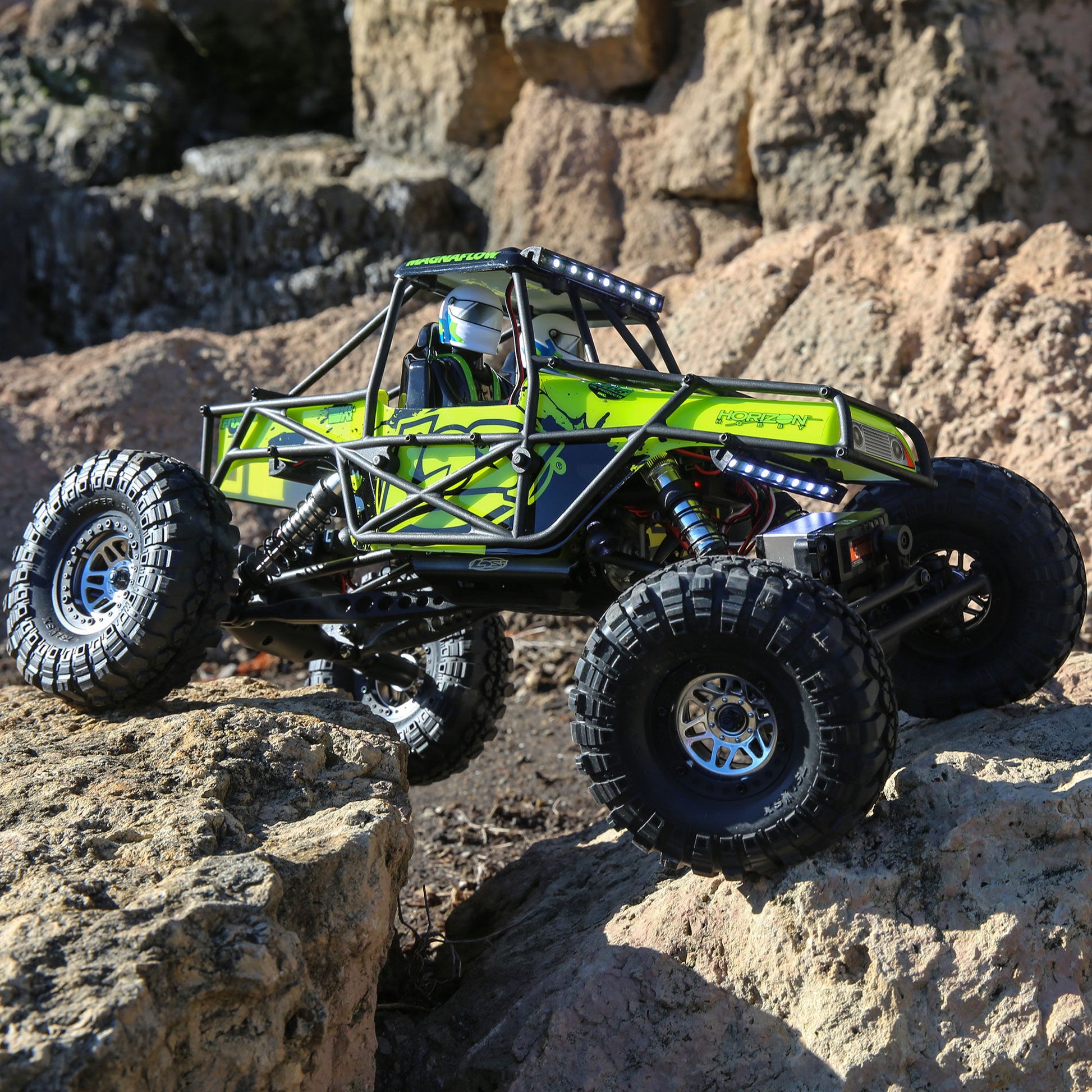 Losi 1/10 Night Crawler SE 4WD Rock Crawler Brushed RTR,Green,LOS03015T2