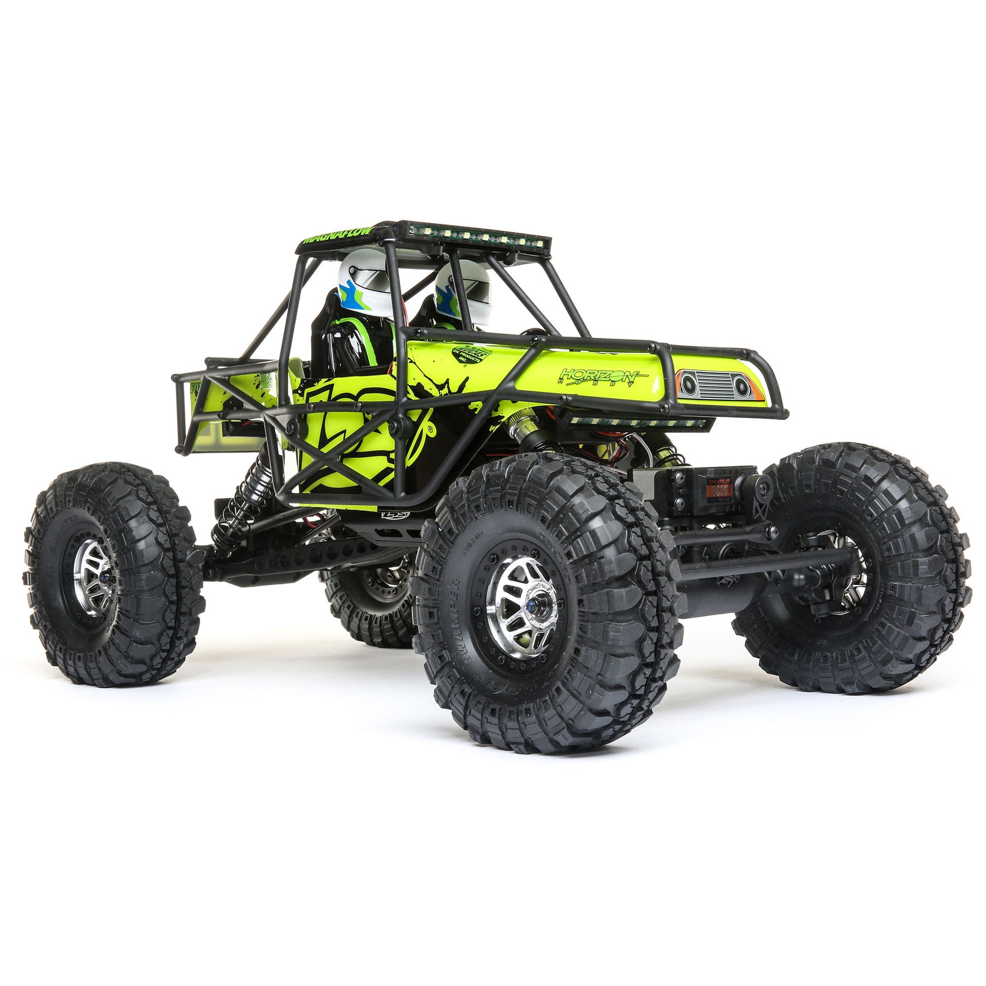 Losi 1/10 Night Crawler SE 4WD Rock Crawler Brushed RTR,Green,LOS03015T2