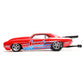 Losi 1/10 '69 Camaro 22S No Prep Drag Car, Brushless 2WD RTR, Red LOS03035T1