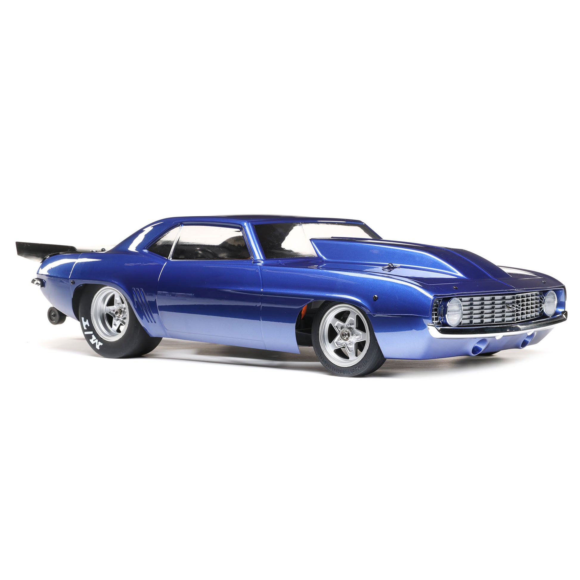 Losi 1/10 '69 Camaro 22S No Prep Drag Car, Brushless 2WD RTR, Blue LOS03035T2