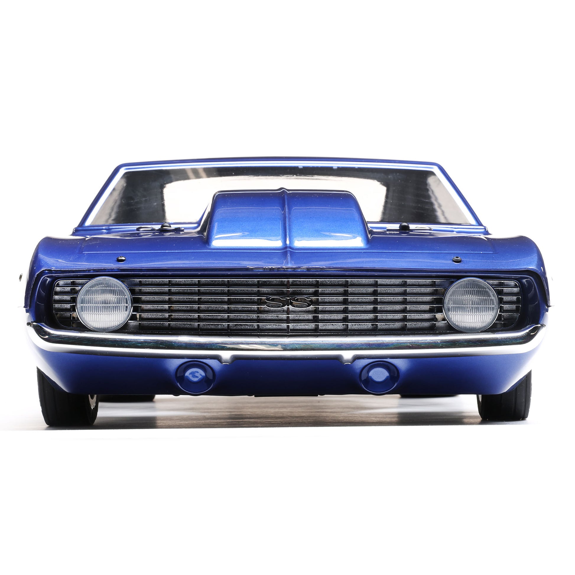 Losi 1/10 '69 Camaro 22S No Prep Drag Car, Brushless 2WD RTR, Blue LOS03035T2