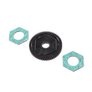 Spur Gear w/ Slipper Pads, 60T, 0.5M: Mini-T 2.0