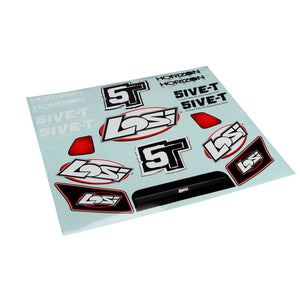 Grill Lights and Logo Sticker Sheet 5IVE-T