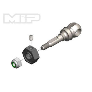 X-Duty™ , CVD Front Axle, 11mm Offset w/ 10mm x 5mm Bearing