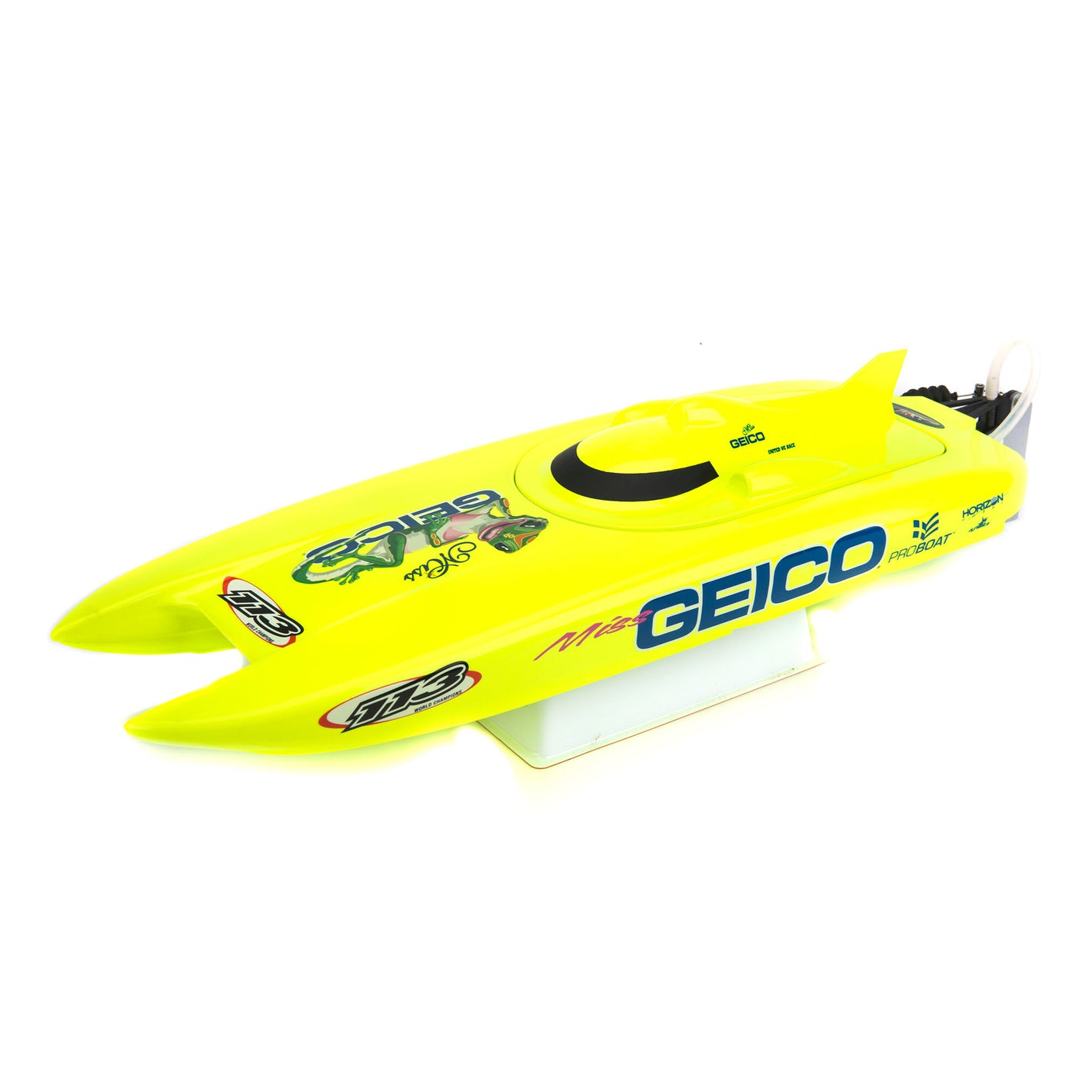 PRO BOAT Miss Geico 17" Brushed Catamaran RTR PRB08019